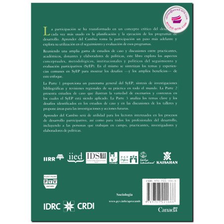 APRENDER DEL CAMBIO, Temas y experiencias en seguimiento y evaluación participativos, Estrella Mariso
