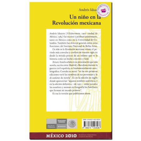 Un niño en la revolución mexicana, Andrés Iduarte