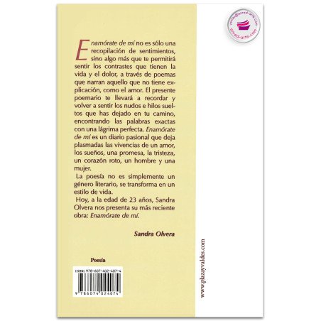 ENAMÓRATE DE MI, Sandra Olvera Olvera