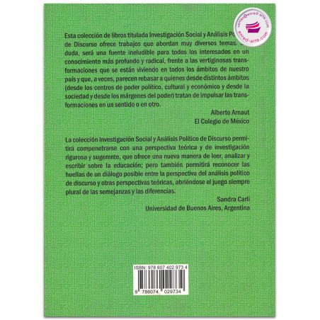 EDUCACIÓN, POLÍTICAS Y FORMACIÓN PROFESIONAL, Reinalda Soriano Peña