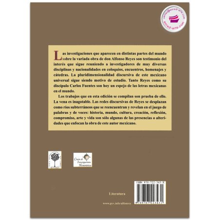 ALFONSO REYES: PERSPECTIVAS CRÍTICAS, Ensayos inéditos, Pol Popovic Karic, Fidel Chávez Pérez