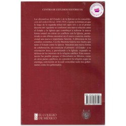 Las disyuntivas del Estado y de la Iglesia en la consolidación del orden liberal, México, 1856-1910, Cecilia Adriana Bautista Ga