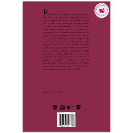 ENSAYOS SOBRE PIERRE BOURDIEU Y SU OBRA, Isabel Jiménez
