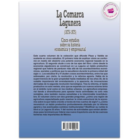 La Comarca Lagunera (1875-1975), Cinco estudios sobre su historia económica y empresarial, Mario Cerutti Pignat