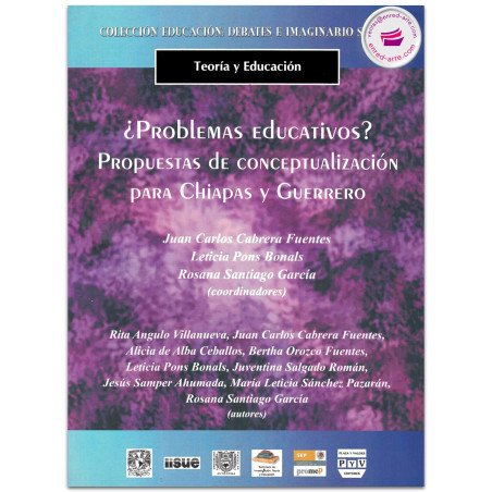¿PROBLEMAS EDUCATIVOS?, Propuestas de conceptualización para Chiapas y Guerrero, Rita Angulo Villanueva