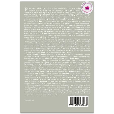 AXIOLOGÍA EDUCATIVA, Una visión nacional, Lidio Néstor Ribeiro Riani