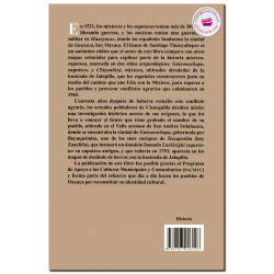 CIENEGUILLA, Historia Mixteca del valle de Oaxaca, Emanuel Gómez Martínez