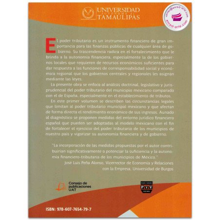 Estudio Jurídico Financiero: poder tributario local México-España, Enoc Alejandro García Rivera