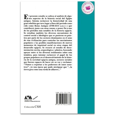 SOCIEDAD ANTIGUA Y RESPUESTA POPULAR, Movimientos sociales en Egipto antiguo, José Carlos Castañeda Reyes