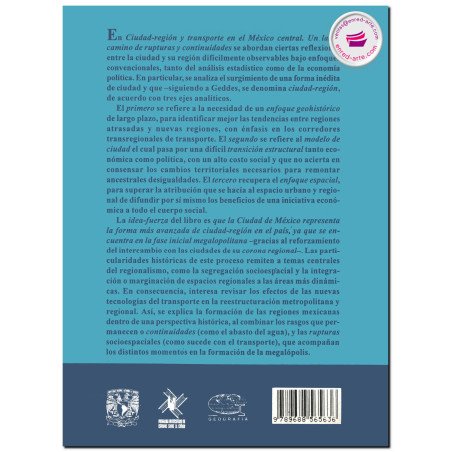 CIUDAD-REGIÓN Y TRANSPORTE EN EL MÉXICO CENTRAL, Javier Delgado