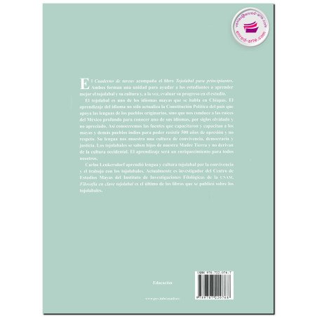 CUADERNO DE TAREAS DE TOJOLABAL PARA PRINCIPIANTES, Carlos Lenkersdorf