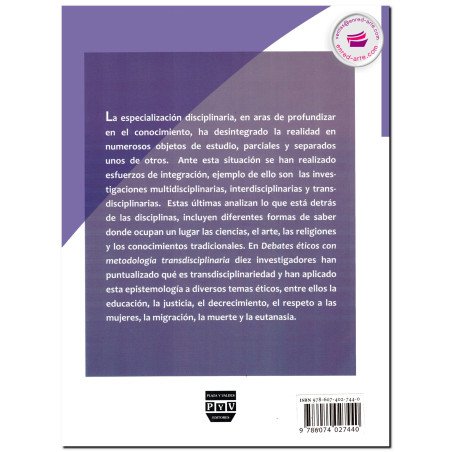 DEBATES ÉTICOS CON METODOLOGÍA TRANSDISCIPLINARIA, Guerra González