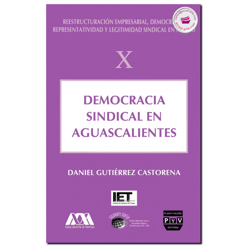 DEMOCRACIA SINDICAL EN AGUASCALIENTES, Vol. X, Daniel Gutiérrez Castorena