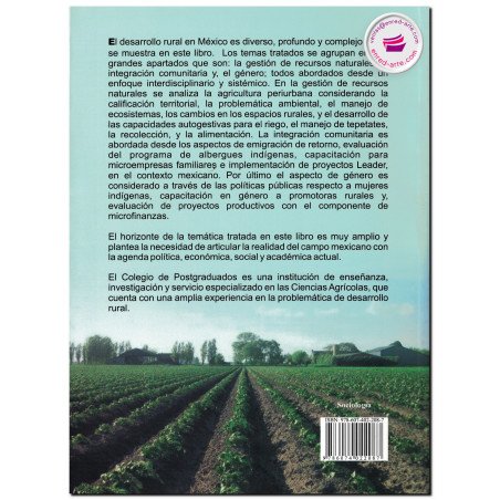 DESARROLLO RURAL EN MÉXICO, Gestión de los recursos naturales, Pilar Alberti Manzanares