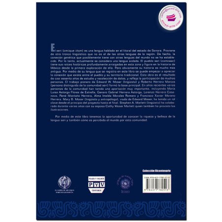 DICCIONARIO SERI-ESPAÑOL-INGLÉS, Mary Beck Moser