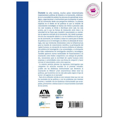 DINÁMICAS INSTITUCIONALES Y POLÍTICAS DE INNOVACIÓN EN MÉXICO, Villavicencio Carbajal