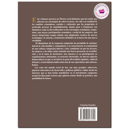 DIVERSIDAD RURAL, Estrategia económicas y procesos culturales, Beatriz Canabal Cristiani