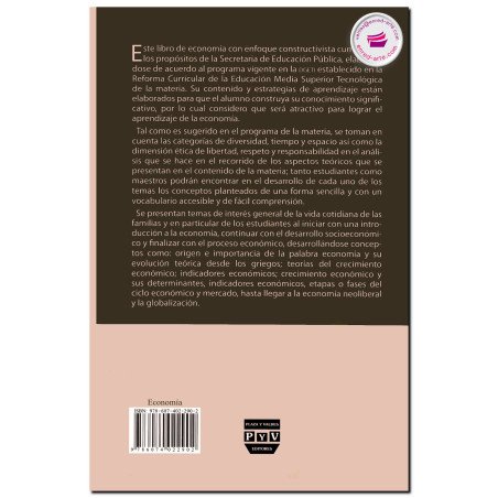 ECONOMÍA CON UN ENFOQUE CONSTRUCTIVISTA, Victoria Rodríguez Muñoz