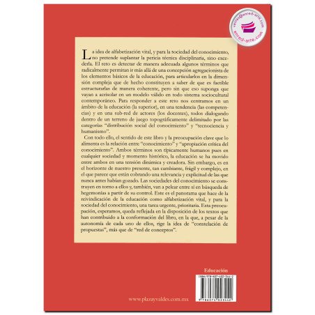 EDUCACIÓN COMO ALFABETIZACIÓN VITAL PARA LA SOCIEDAD DEL CONOCIMIENTO, Hernanz Moral